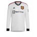 Cheap Manchester United Bruno Fernandes #8 Away Football Shirt 2022-23 Long Sleeve
